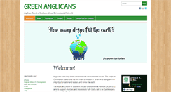 Desktop Screenshot of greenanglicans.org